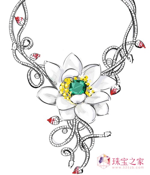 TTF高級珠寶,許二建-和田玉玉蓮花