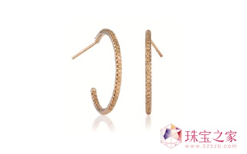 戴比爾斯鉆石珠寶(DE BEERS DIAMOND JEWELLERS)密鑲鉆石環狀耳環